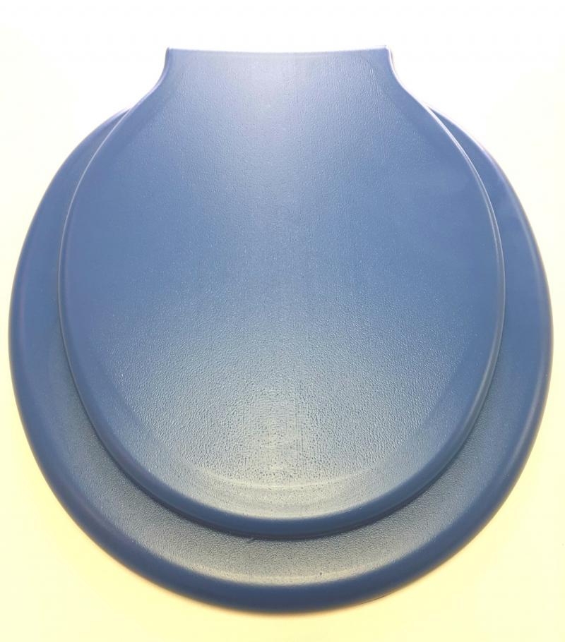 Tapa Asiento Inodoro Monkoto Florencia Plástico Inflado Color Azul Fuerza Aerea Cod. 103