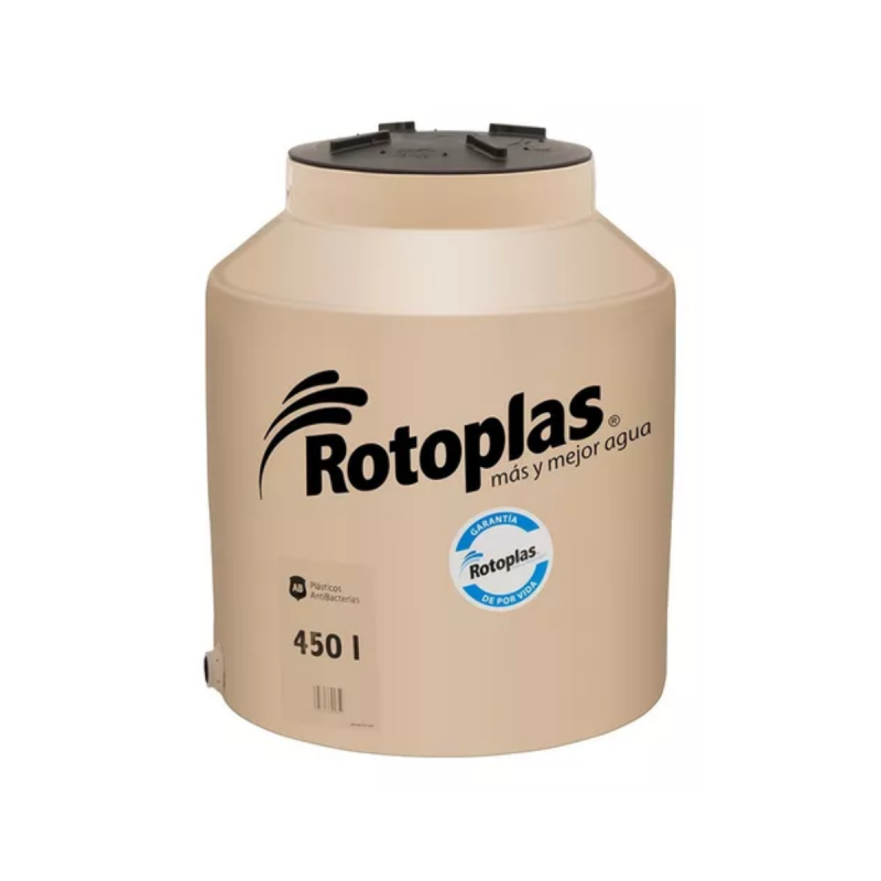 Tanque De Agua Rotoplas Cuatricapa Vertical Polietileno 400l De 0.99 m X 0.85 m