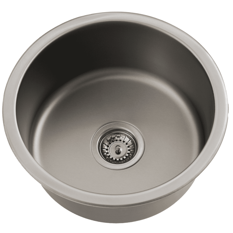 Bacha cocina Simple Redonda Sobre Mesada Mi Pileta VESTA 460E