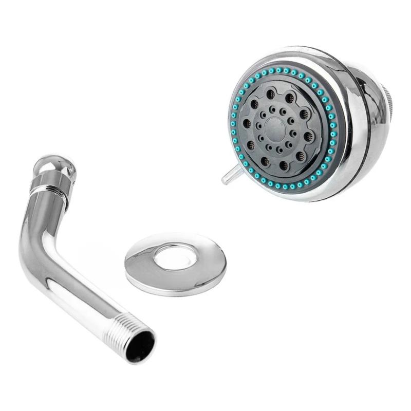 Flor De Ducha 3 Funciones Con Brazo Peirano A813