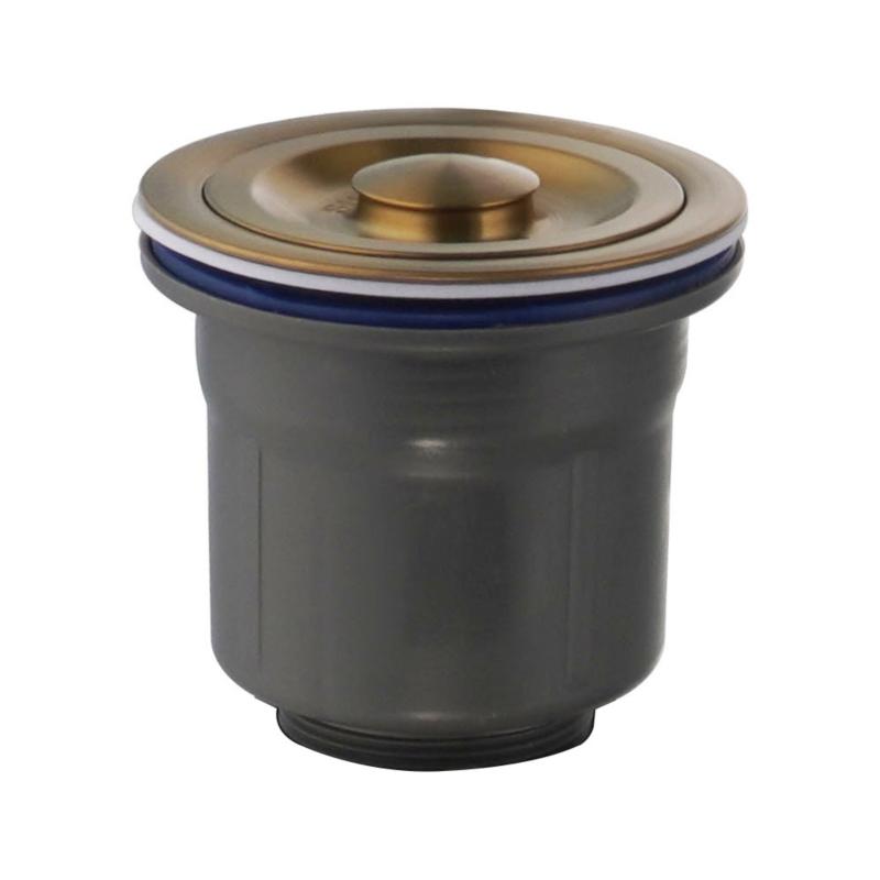 Bacha Cocina Con Accesorios Embutir Peirano Gold Brushed