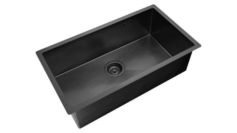 Bacha Cocina Johnson Signature Enkel Gunblack Nanopvd Se75gb