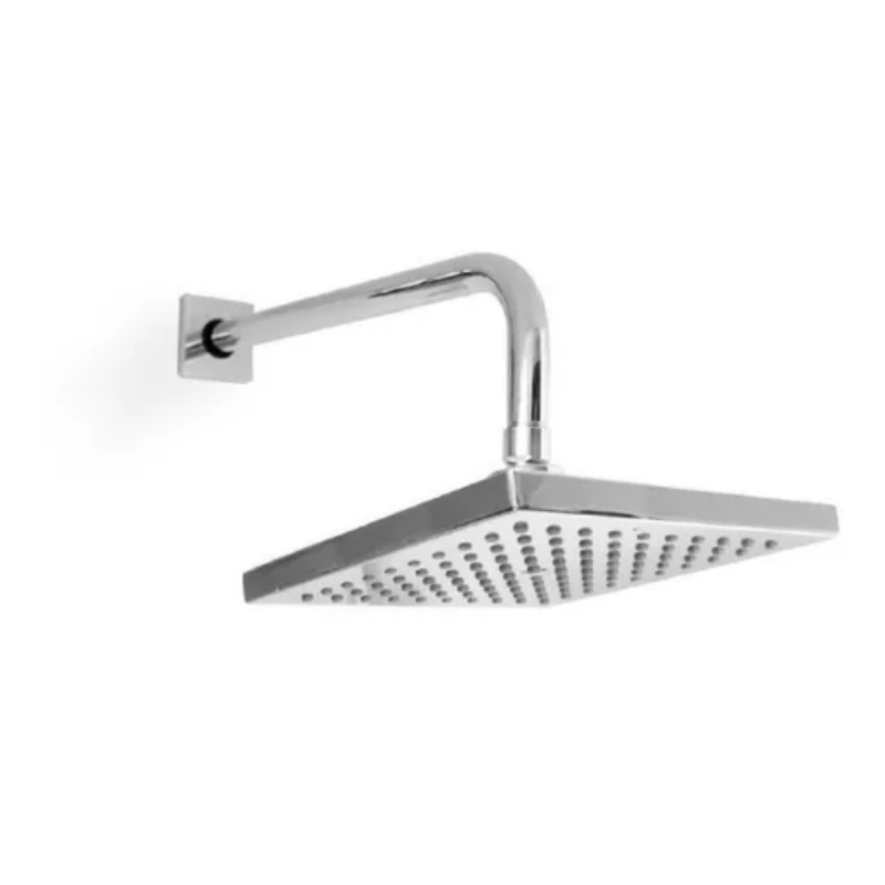 Ducha 8'' Cuadrada Con Brazo Y Campana Peirano A996