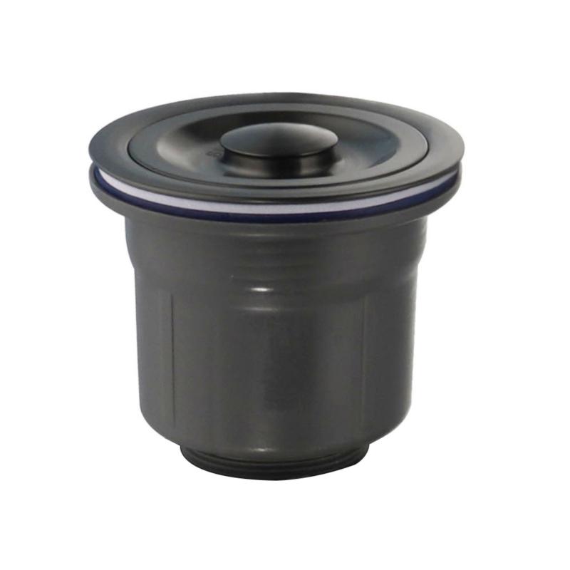 Bacha Cocina Con Accesorios Embutir Peirano Black Gun Brushed