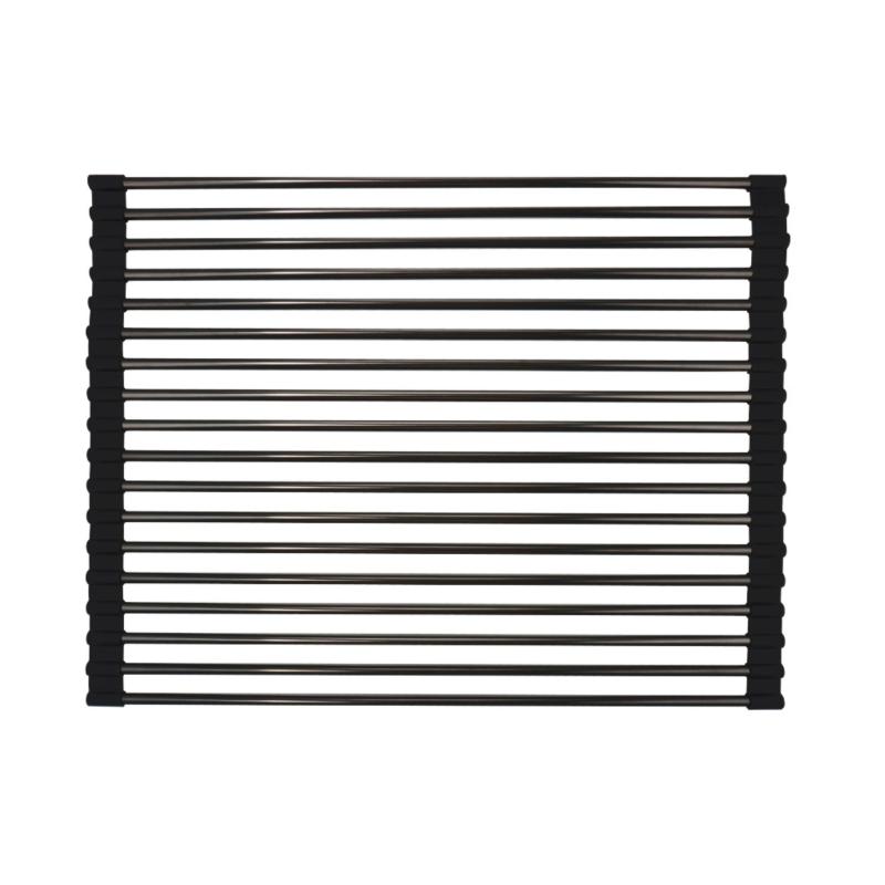 Bacha Cocina Con Accesorios Embutir Peirano Black Gun Brushed