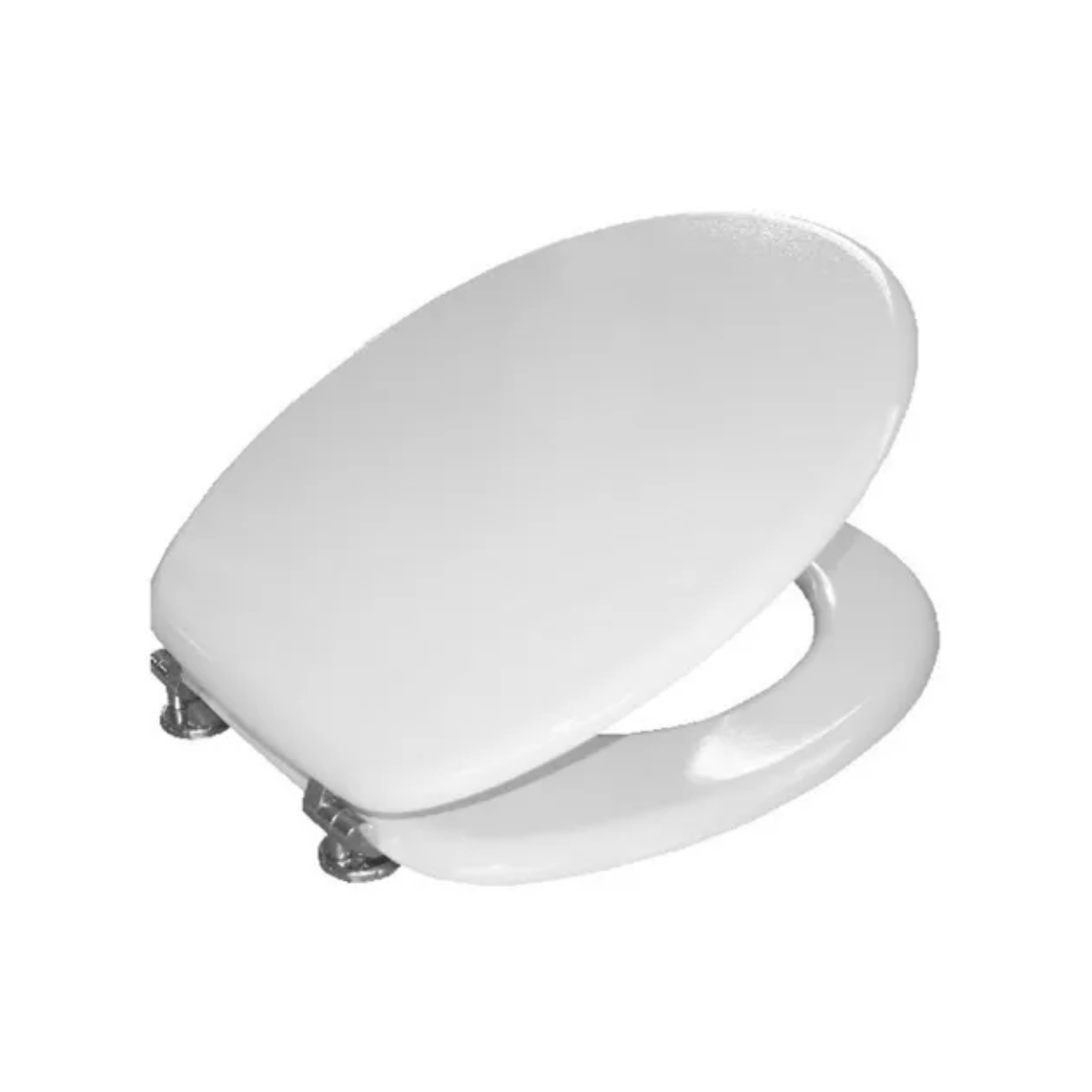 Tapa Asiento Inodoro Ariel Italiana 220-m Herraje Metal