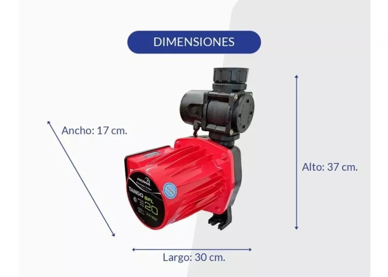 Bomba Presurizadora Rowa Tango SFL 20