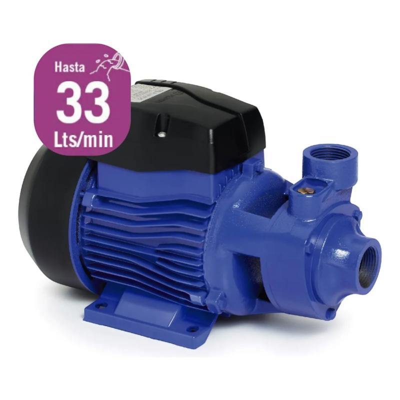 Bomba Periférica Monofásica Pluvius Qb-60 0.5hp 50Hz 220V