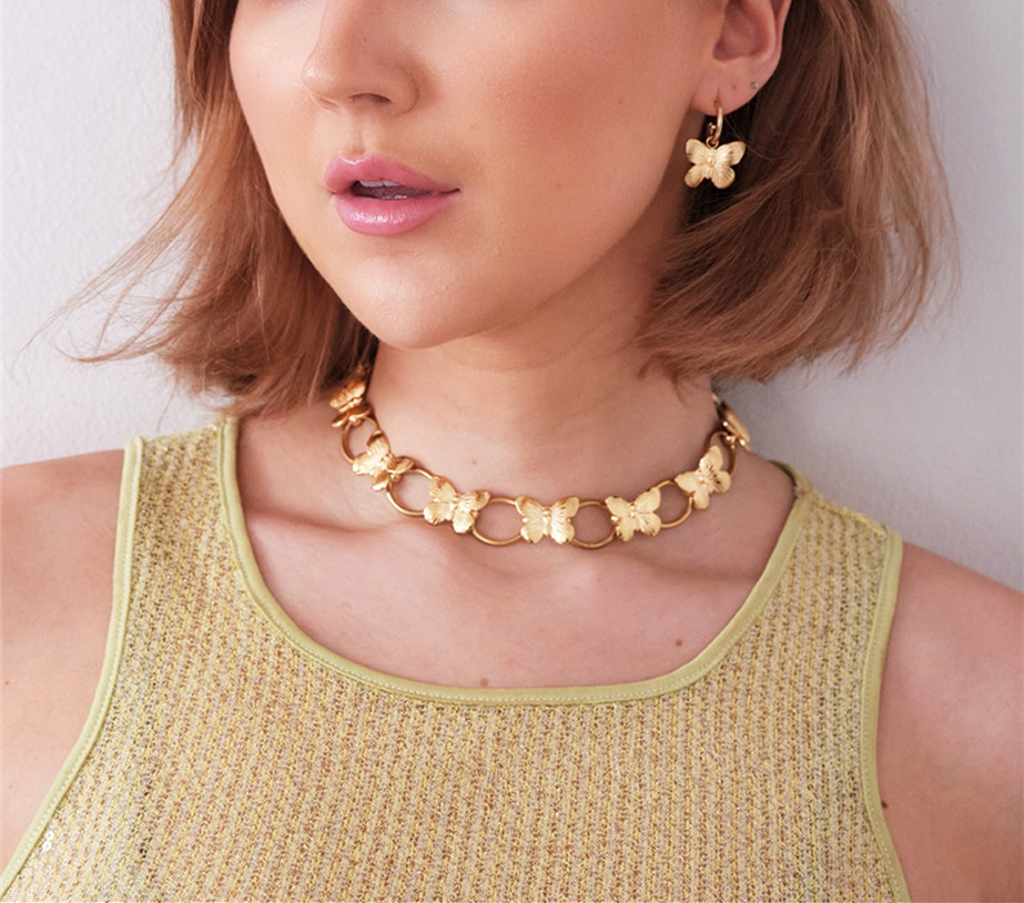 COLLAR MIL MARIPOSAS x1u.