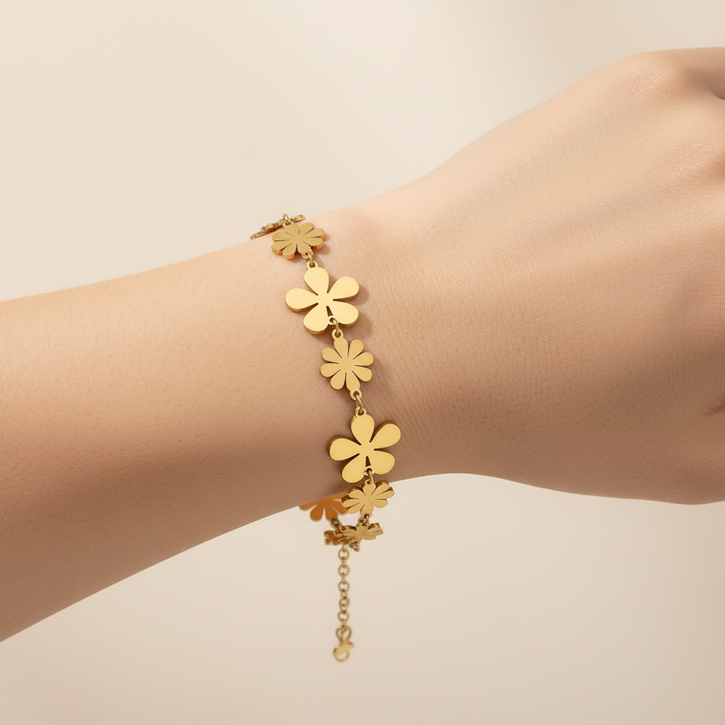 PULSERA FLOWERS x1u