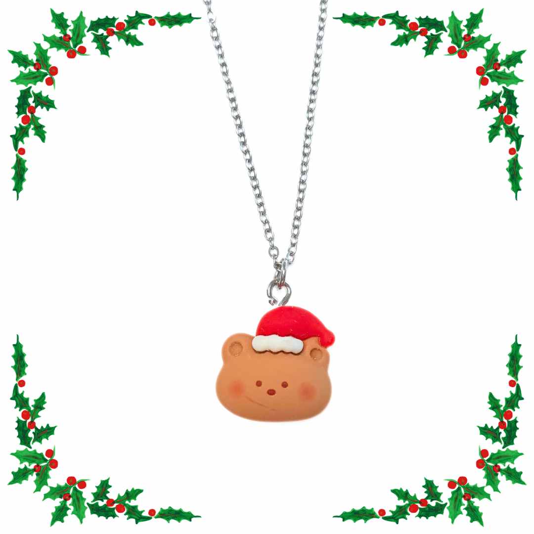 COLLAR OSITO GORRO x1u