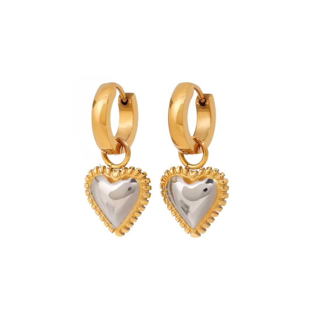 AROS CORAZON DUO x par