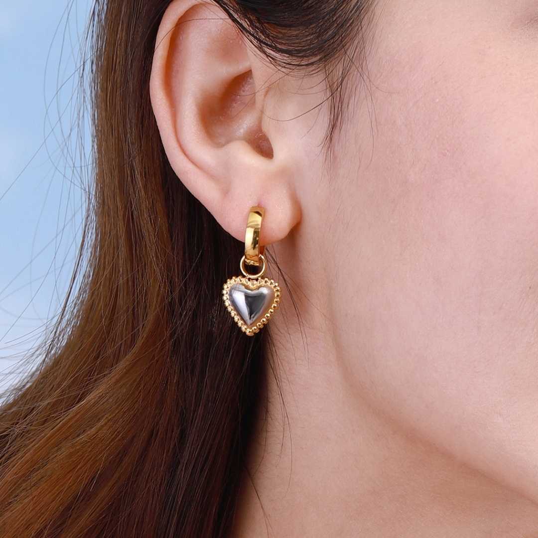 AROS CORAZON DUO x par