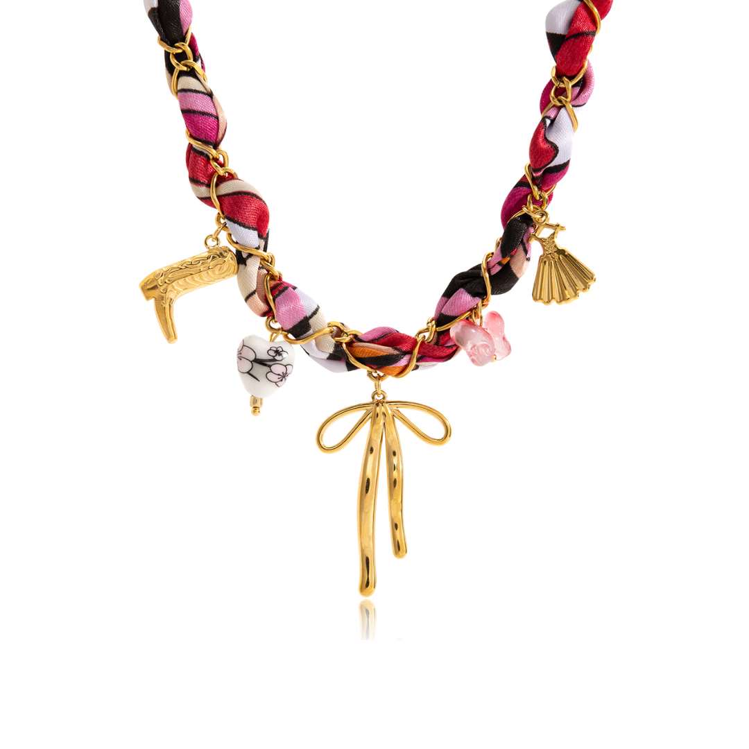 COLLAR PINK MISS x1u