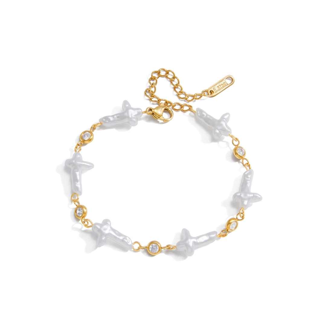 PULSERA CRUZ NACAR x1u
