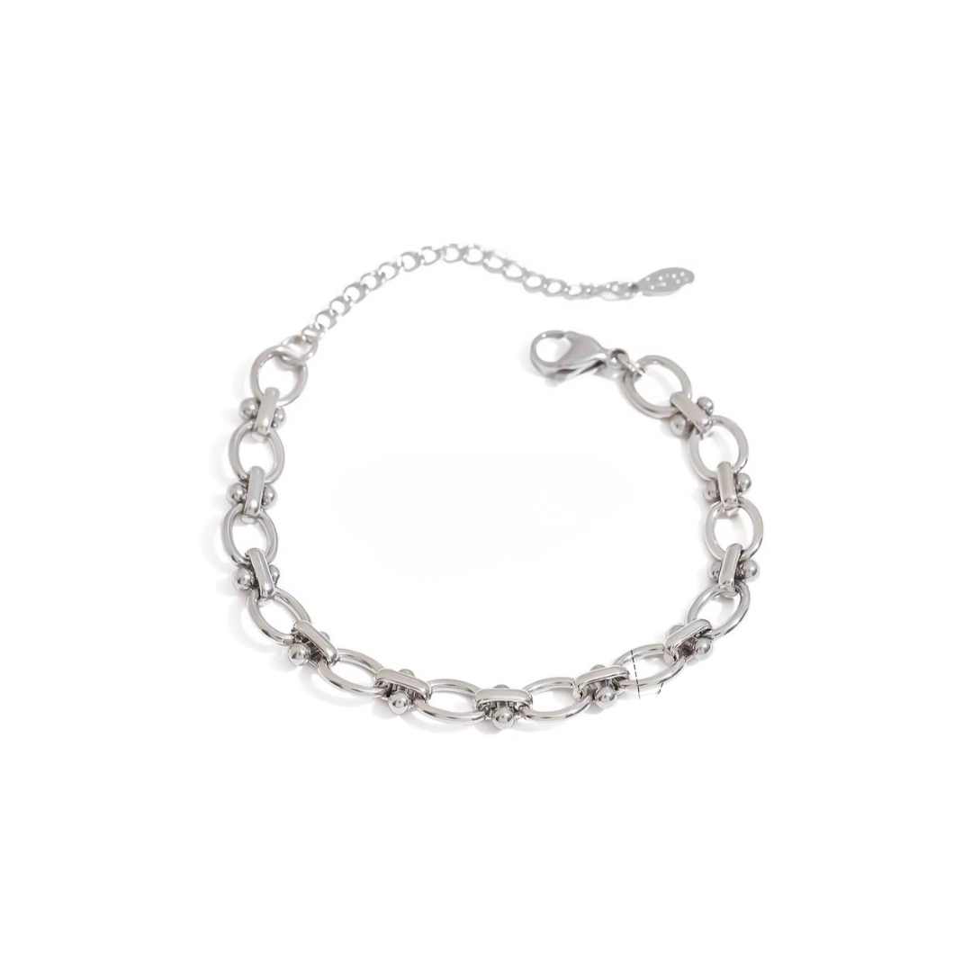 PULSERA CLASSIC PLATA x1u