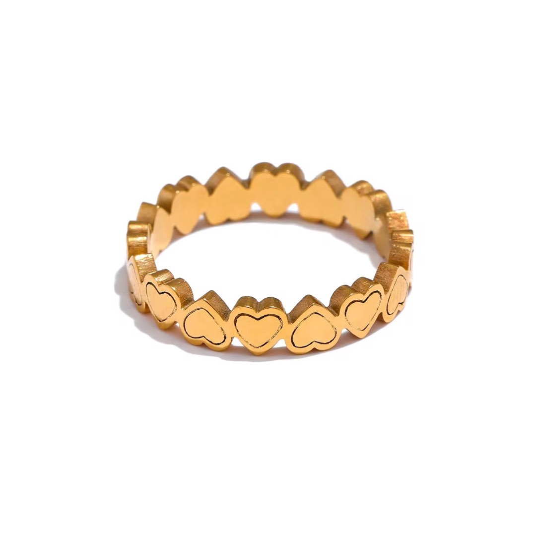 ANILLO CORAZONES x 1u