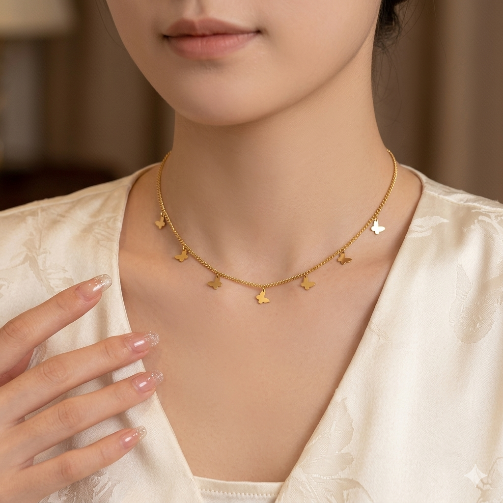 CHOCKER MINI MARIPOSAS x1u