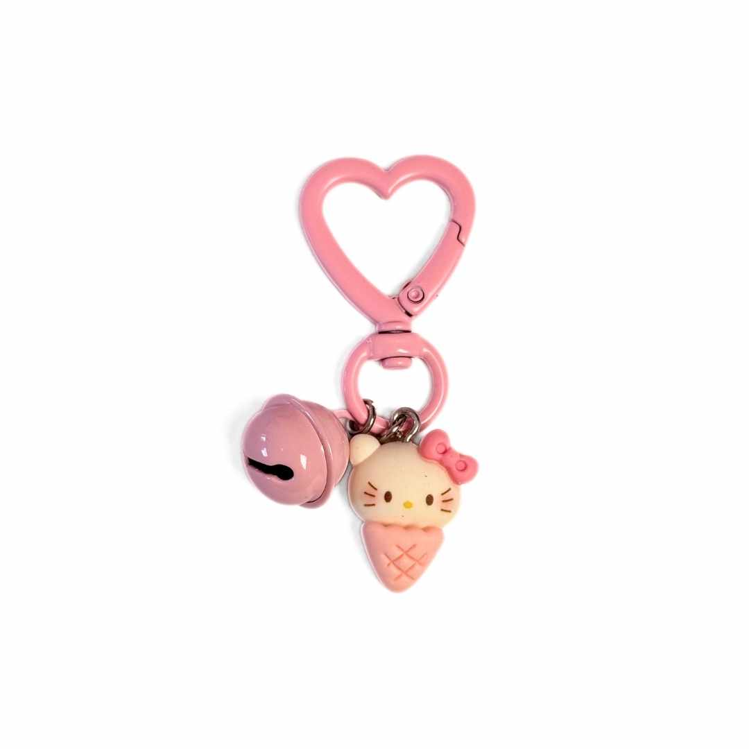 LLAVERO KITTY HELADITO x1u