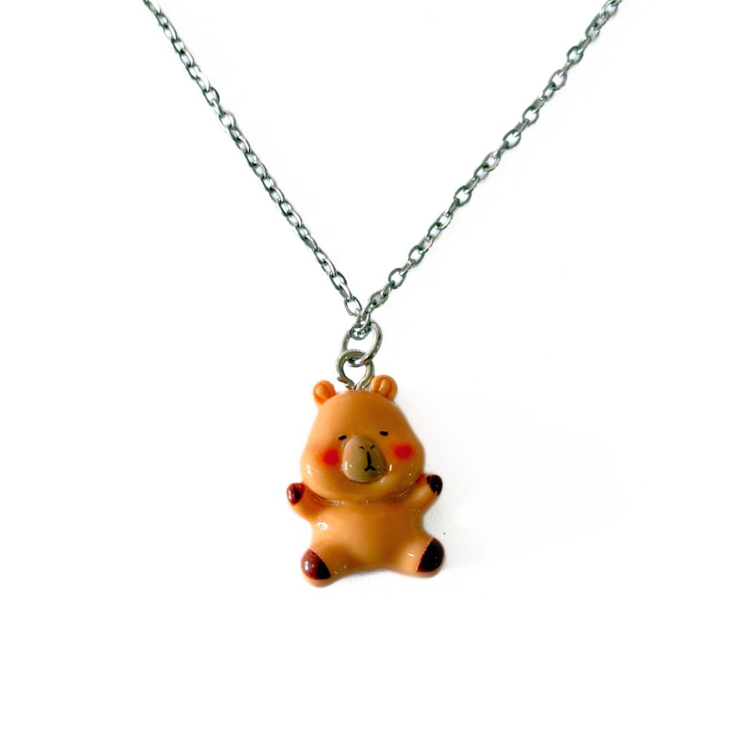 COLLAR CAPIBARA CUTE x1u