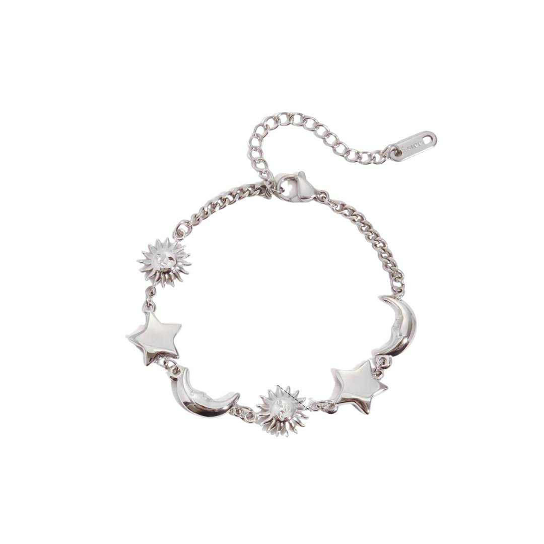 PULSERA UNIVERSO PLATA x1u