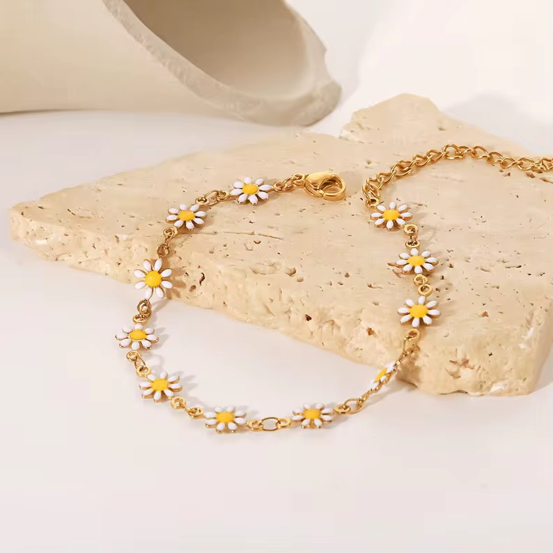 PULSERA MARGARITAS x1u