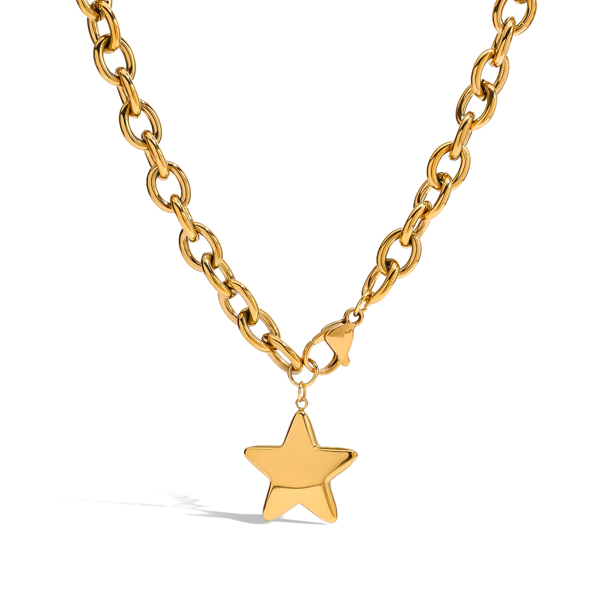 COLLAR GOLD STAR x1u