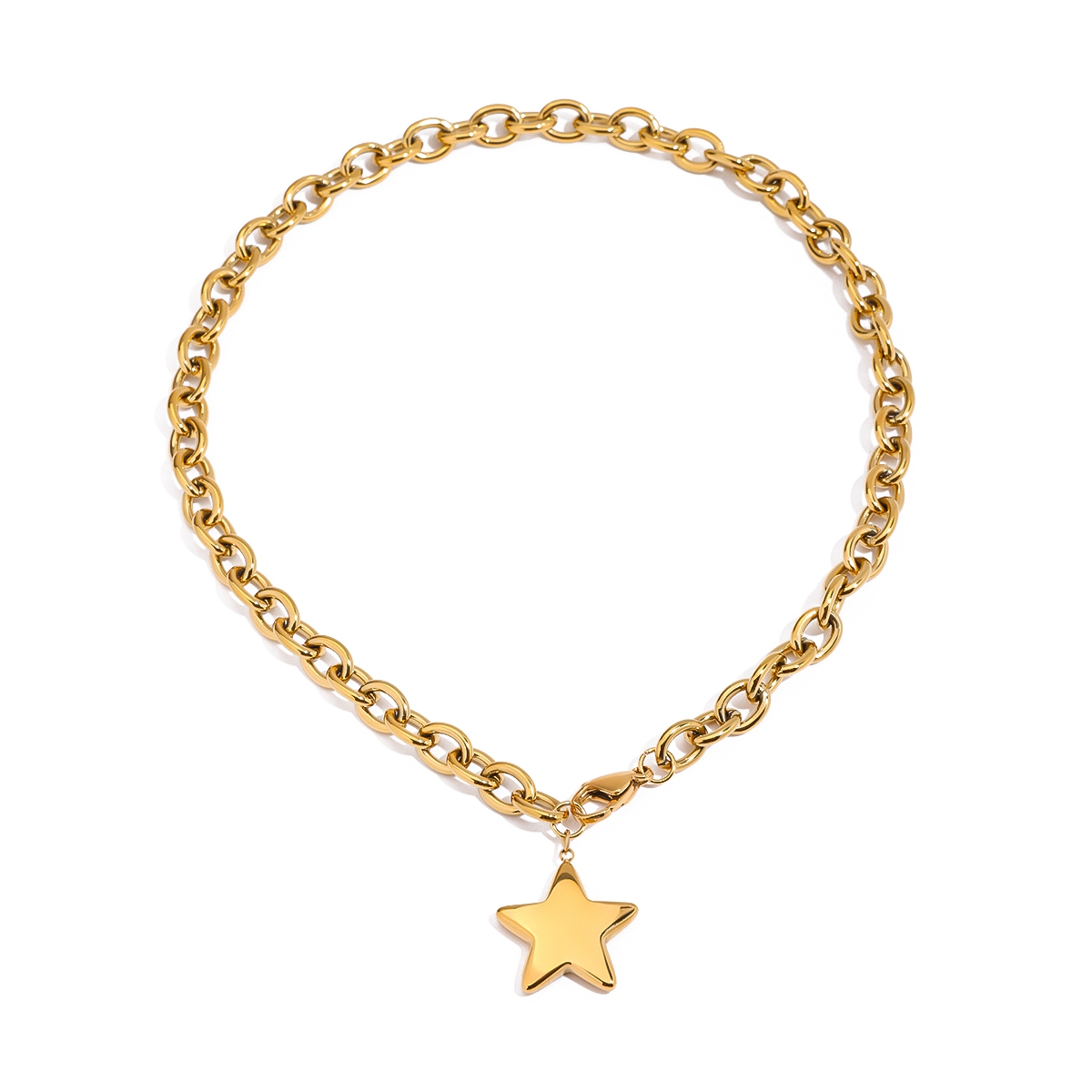 COLLAR GOLD STAR x1u