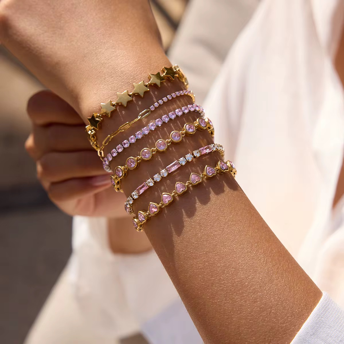 PULSERA ROSE LOVE x1u