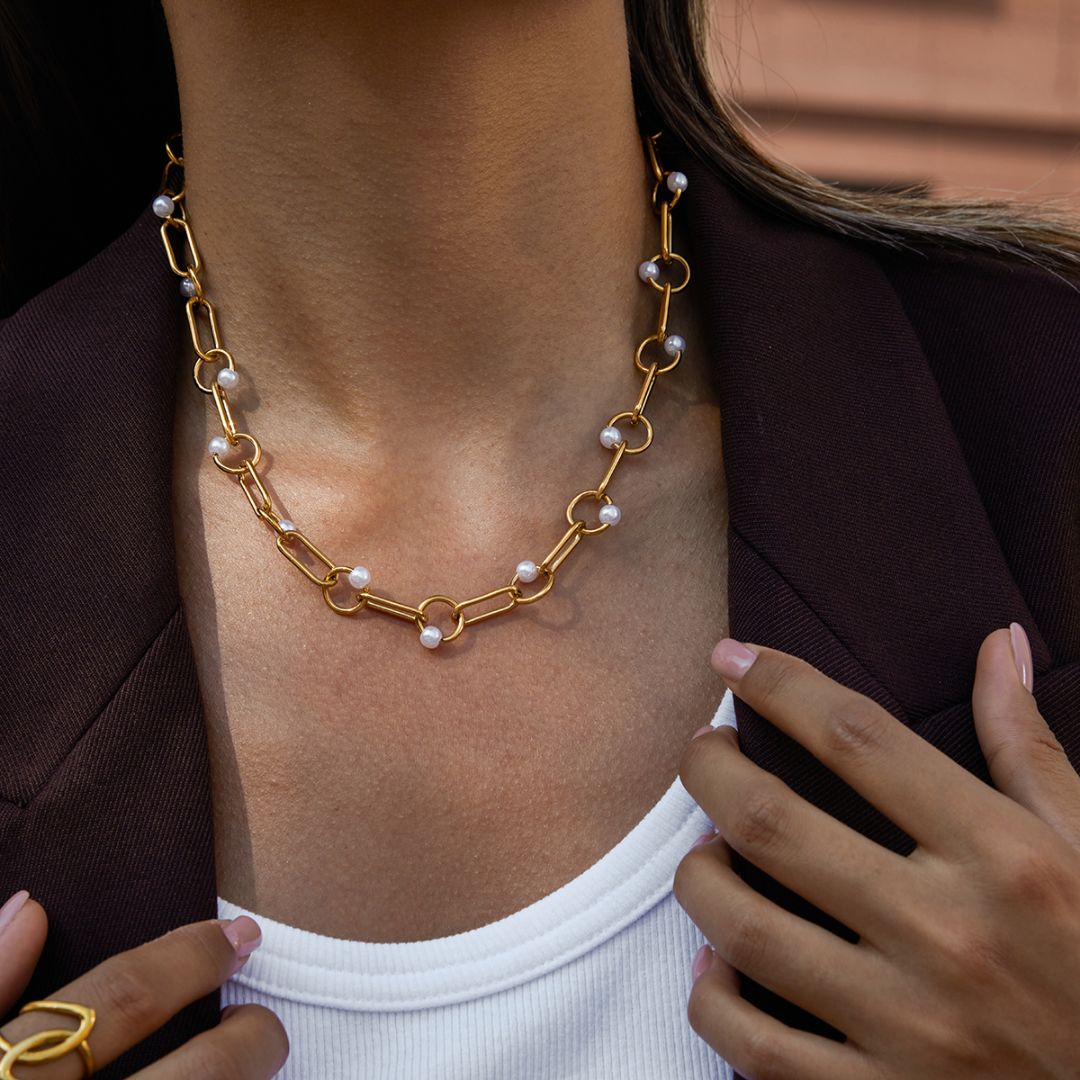 COLLAR DE PERLAS x1u
