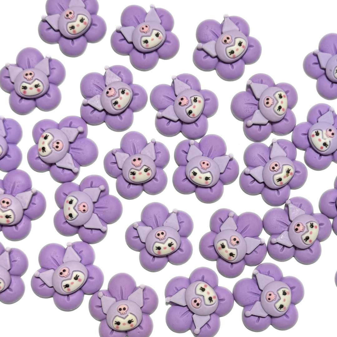 DIJE KUROMI FLOR UNIDAD