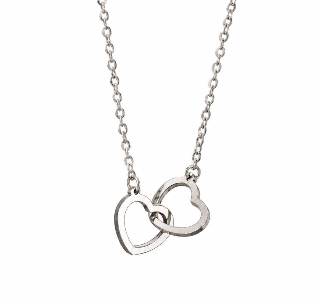 COLLAR AMOR MIO PLATA x1u