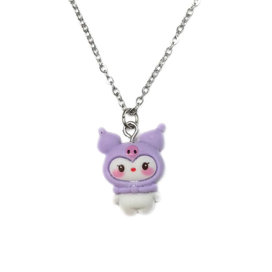 COLLAR KUROMI LILA x1u