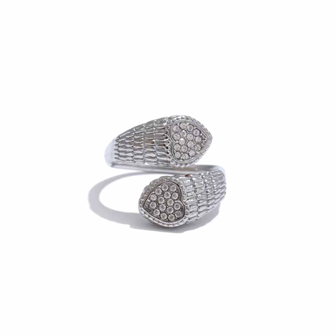 ANILLO SERPIENTE PLATA