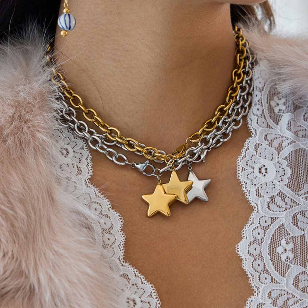 COLLAR CHAIN STAR x1u