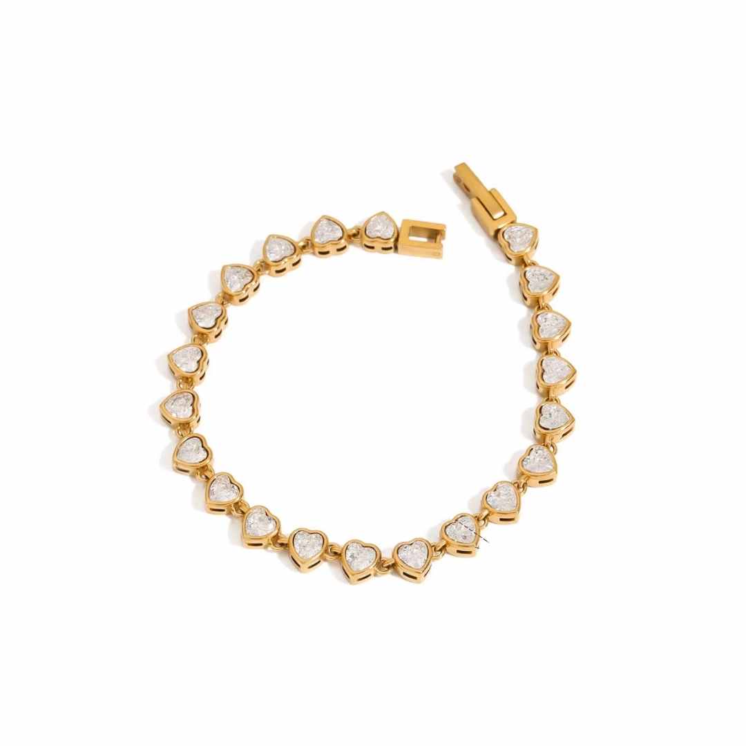 PULSERA DIAMONDS LOVE x1u