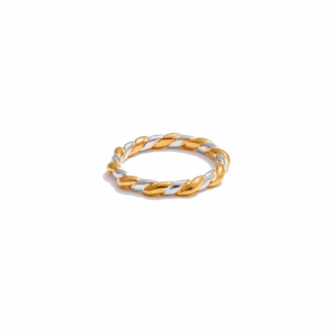 ANILLO MINIMAL DUO x1u