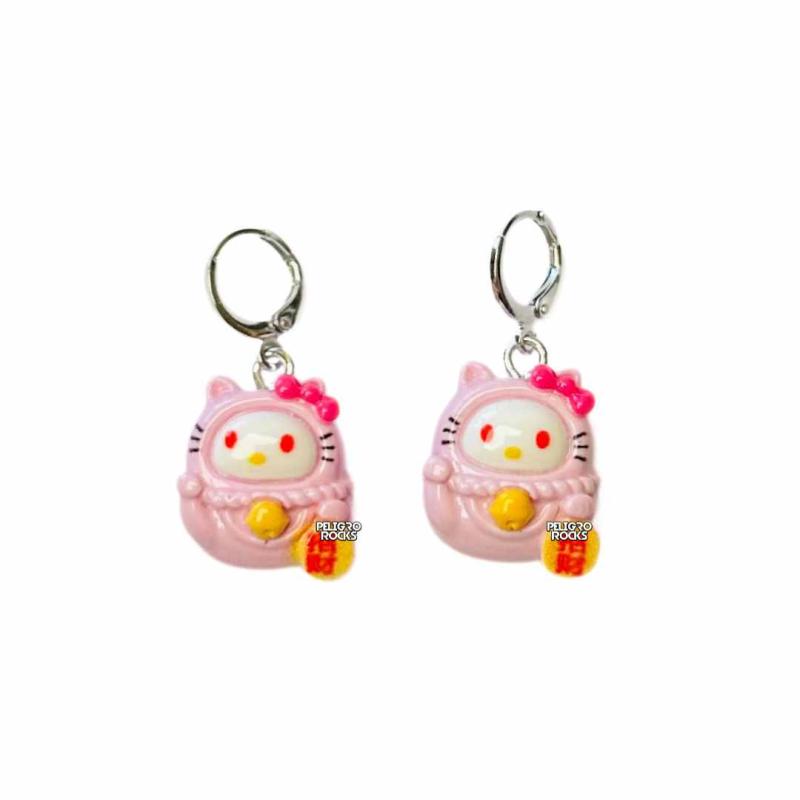 AROS HELLO KITTY AMULETO x PAR