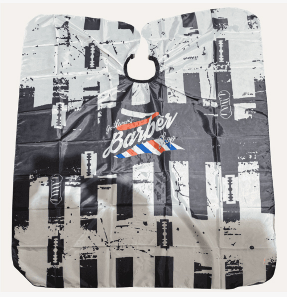 Capa Barbero con gancho XL AV1859