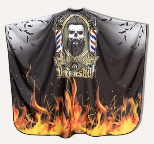 Capa Barbero con gancho XL AV1859