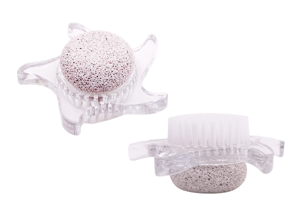 Cepillo estrella con piedra pomez CS0581