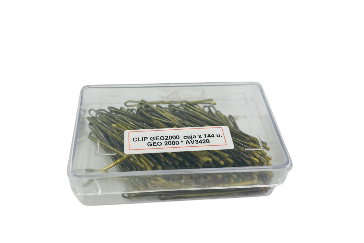 Clips rubios x144 unidades AV3428