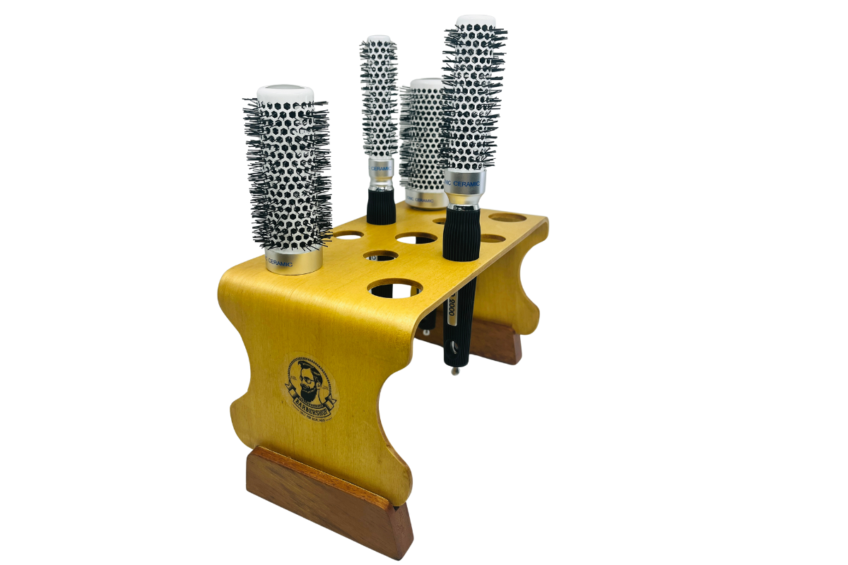 Kit cepillos ionic ceramic + posacepillos wood bonificado