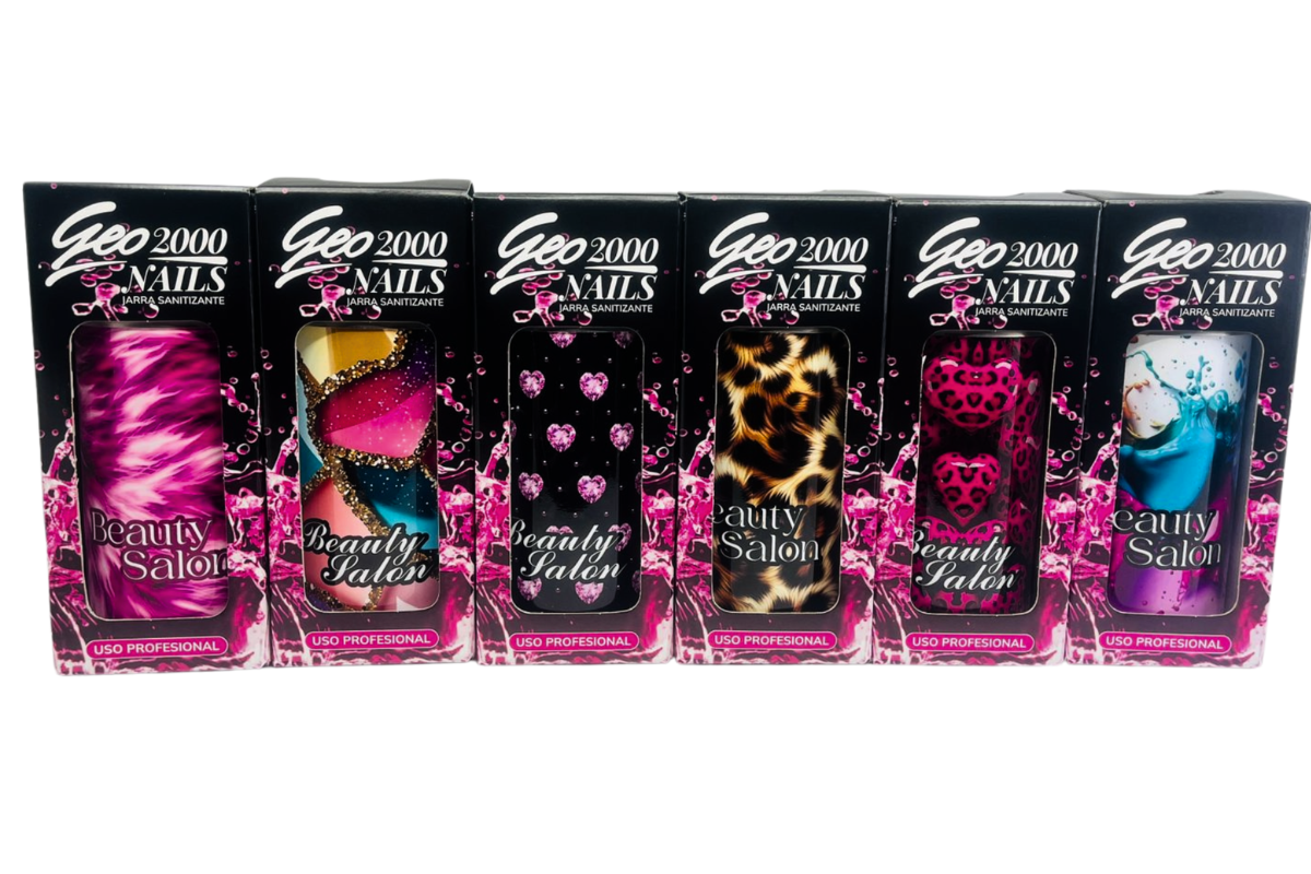 Jarra Nails Geo2000 tirador cromo 500ml