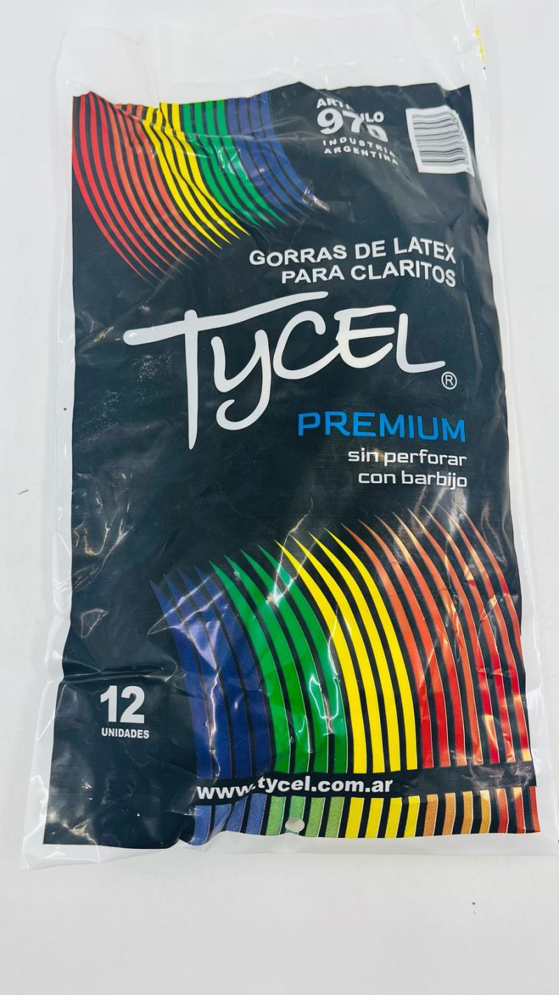 Gorro Tycel S/Perf latex x12 AV3015