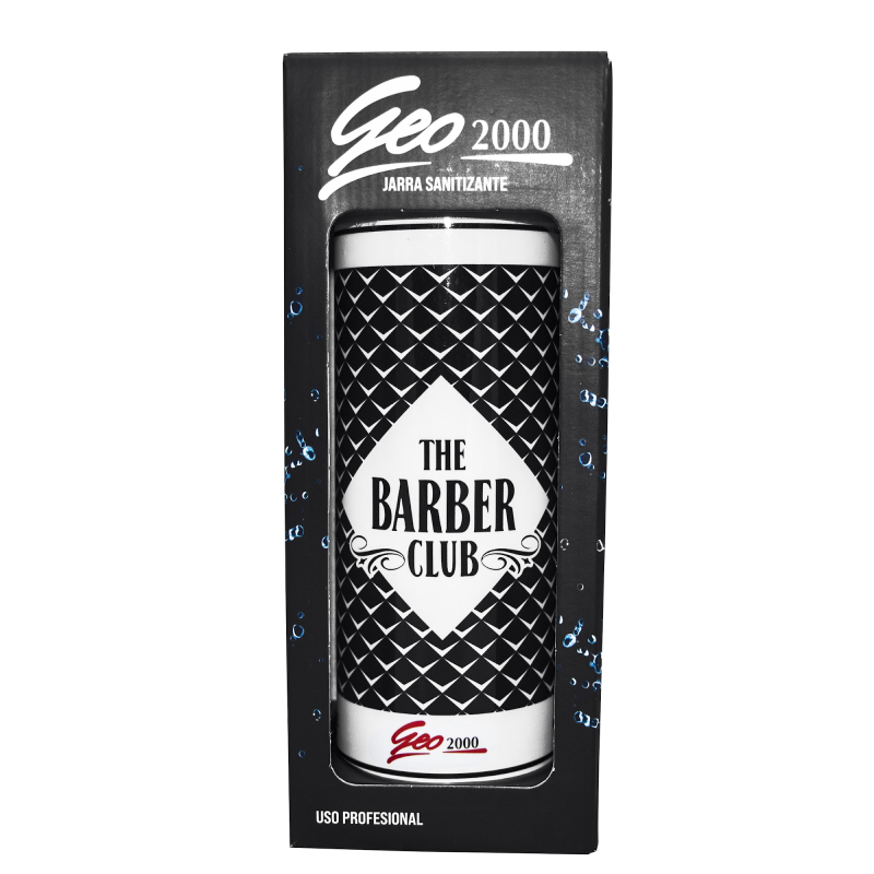 Jarra p/ sanitizante Barber Design Cromado  VA8160