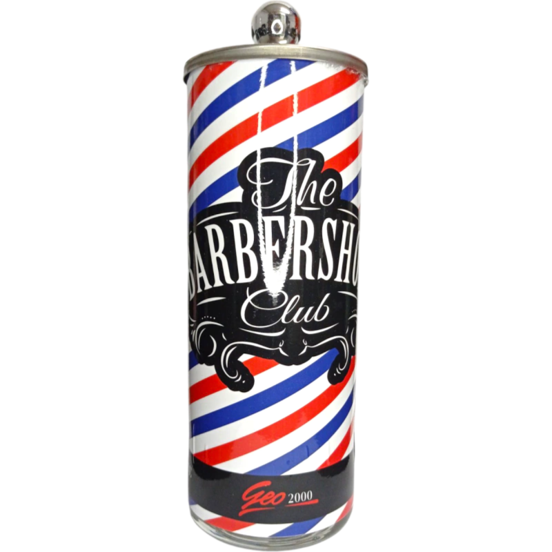 Jarra p/ sanitizante Barber Design Cromado  VA8160