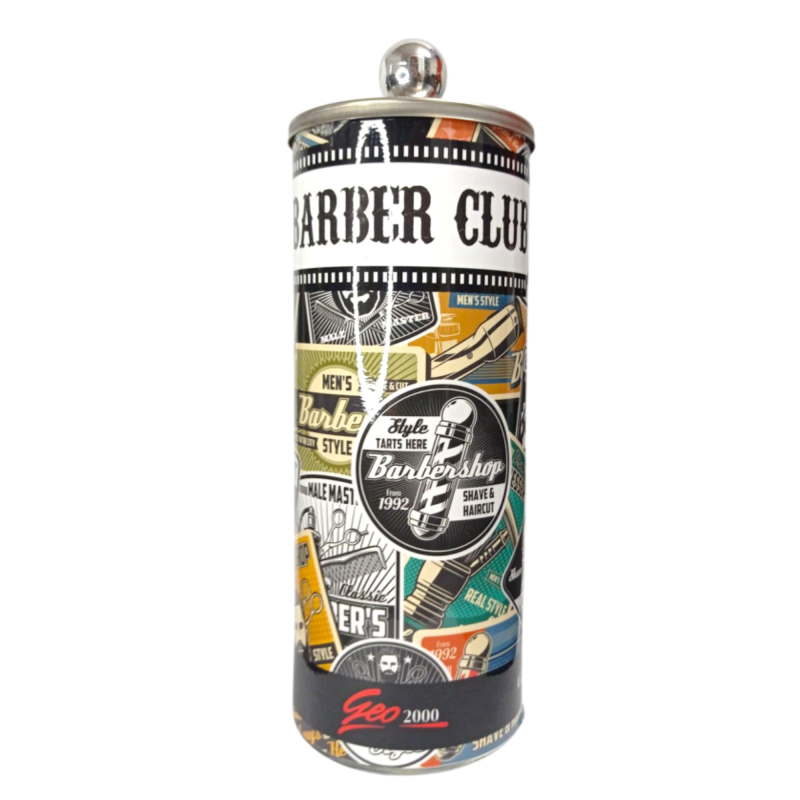 Jarra p/ sanitizante Barber Design Cromado  VA8160