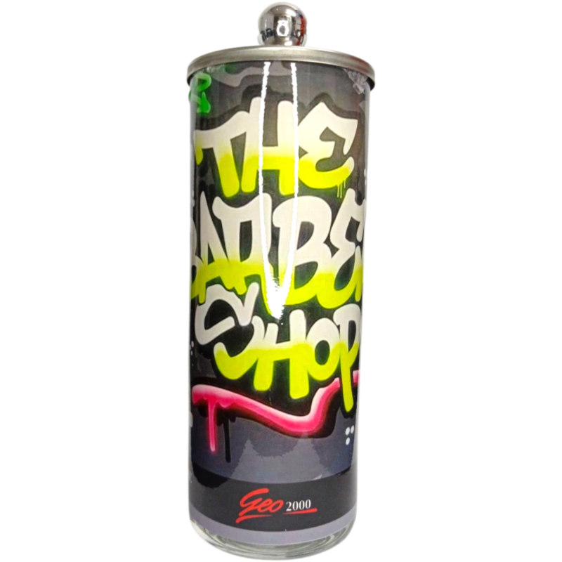 Jarra p/ sanitizante Barber Design Cromado  VA8160