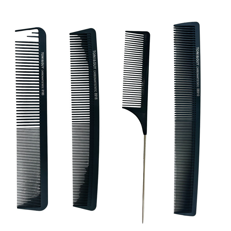 Set peines Carbonstatic Toni&Guy x4 PC5039